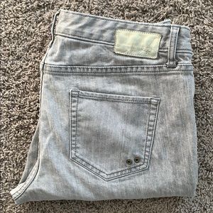 Converse Women's Skinny Jeans - Light Gray